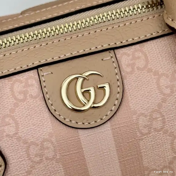 First bag ru TOP GUCCI HANDLE GG BAG SMALL OPHIDIA 0525